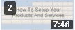 How To Setup Products And Services